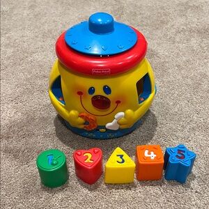 Vintage Fisher-Price Counting Cookie Jar